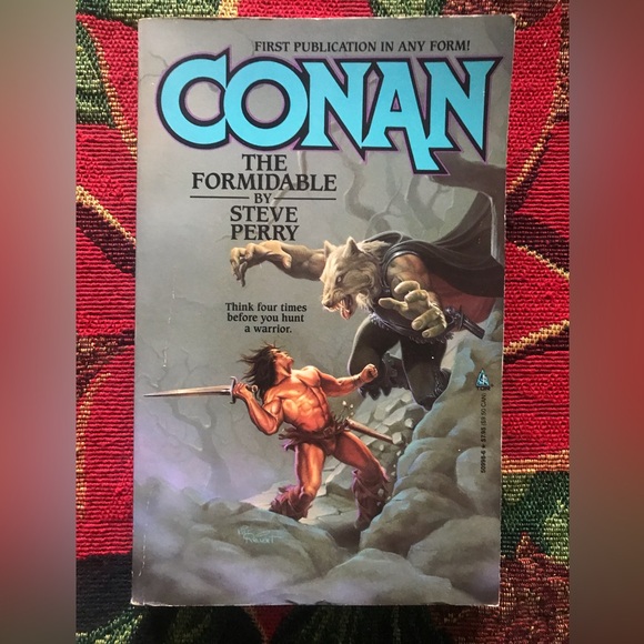 Conan the Formidable by Steve Perry TOR Trade Paperback 1st edition 1990 - Picture 1 of 4